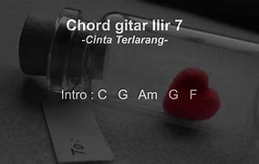 Chord Gitar Cinta Terlarang